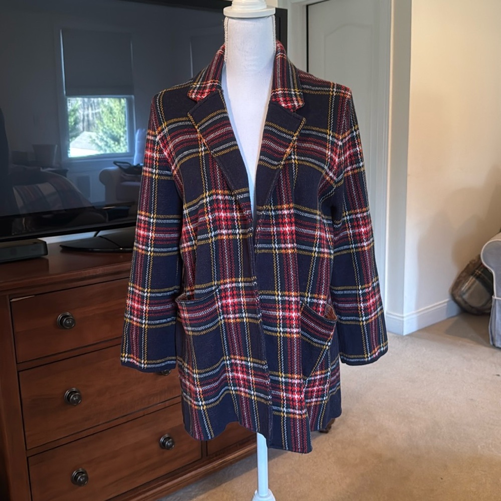 Jcrew sweater blazer